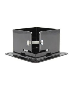 Base de Fixation 4" x 4" Noir