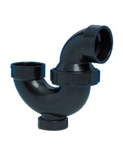Siphon en « p » ABS avec  bouchon 1-1/2''