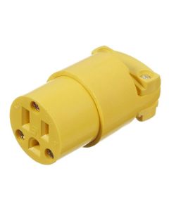 Prise Robuste 2P/3F Jaune 15A