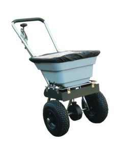 29 L (80 lb) Wheeled Spreader with Rain Cover and Handle Controls
