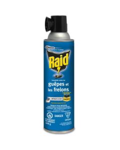 Insecticide en aérosol Raid contre les guêpes et les frelons, 400 g