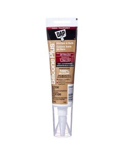 SiliconePlus 83-ml Clear Silicone Sealant for Kitchen and Bathroom