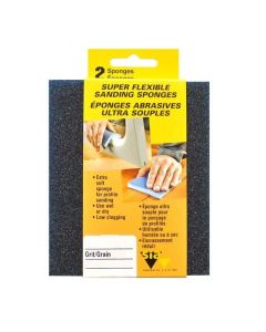 Éponge abrasive Super Fin 4" X 4-3/4" X 1/2"
