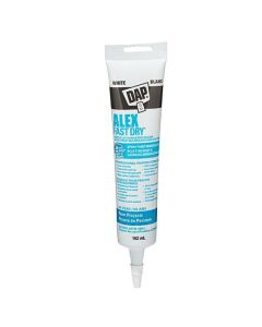 Calfeutrant au latex acrylique avec silicone blanc Alex Fats Dry DAP, 162 ml