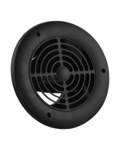 Imperial 4-6-in Black Plastic Soffit Exhaust Vent
