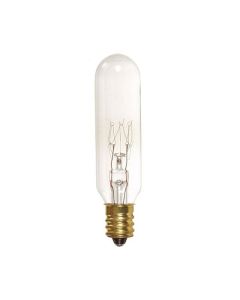 T6 Exit Sign/Appliance Bulb - 15 W, 145 V, Candelabra Base