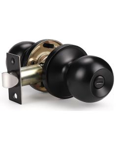 Private Door Knob - Black
