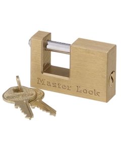 Brass Trailer Coupler Lock with Hidden Shackle
