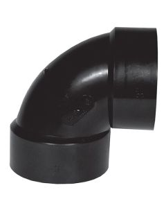 Coude 90° en ABS, 3" femelle