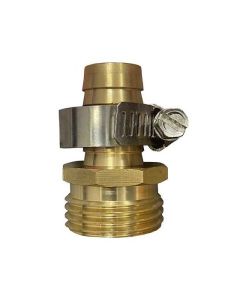 Réparateur de raccord mâle pour boyau 1/2" en laiton