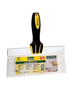 10" x 4" Stainless Steel Finishing Trowel - Aluminum Handle