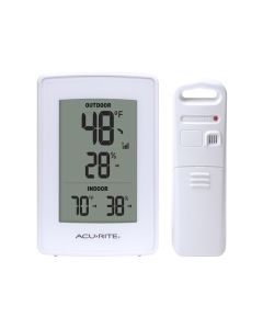 Thermomètre numérique intérieur/extérieur - Température et humidité