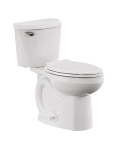 Toilette complète allongée à hauteur de chaise, 4,8 litres/chasse