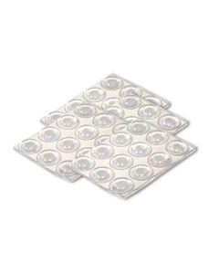 Coussinets en vinyle PRO-TEC transparent 1/2 po 48 mcx