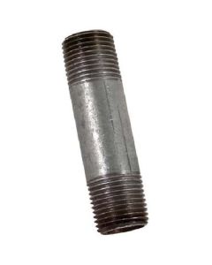 Threaded Galvanized Nipple 1/2" x 4-1/2"
