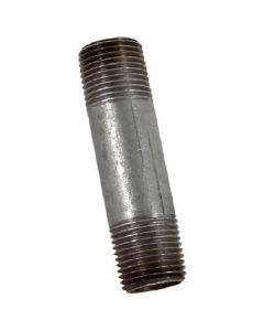 Mamelon galvanisé 1/2" x 5"