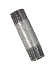 Threaded Galvanized Nipple 1" x 3-1/2"