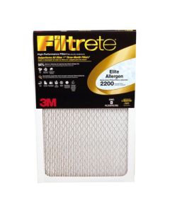 Filtre à air plissé de fournaise haute performance de 20 x 25 x 1 po