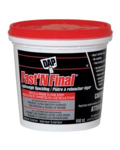 Bondex DAP Fast 'N Final 946-mL Indoor/Outdoor Lightweight Spackling