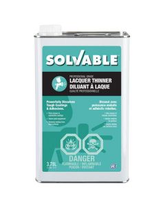 Diluant à laque Solvable, 3,78 l