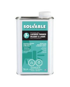 Diluant à laque Solvable, 946 ml