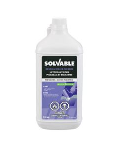 Nettoyant à pinceaux et rouleaux Solvable, inflammable, 946 ml