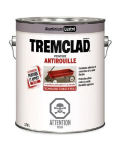 Tremclad 3.78-L Oil Based Aluminum Gloss Finish Anti-Rust Paint