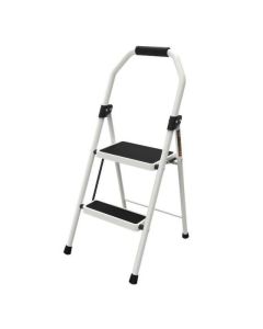 Escabeau Metaltech type 2 en acier à 2 marches avec capacité de 225 lb