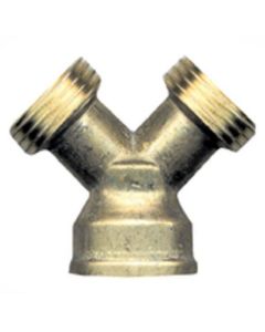 Connecteur de boyau, 3 voies, 3/4', mâle x mâle x femelle