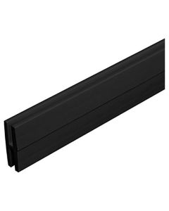 PVC Lattice Divider 3/4' x 2 1/4' x 8' - Black