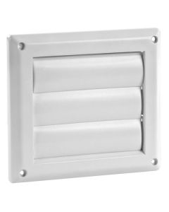 Évent à volet IMPERIAL plastique blanc 4 po