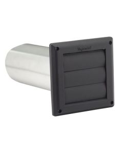 Évent de ventilation à volets, tuyau d'aluminium, 4'