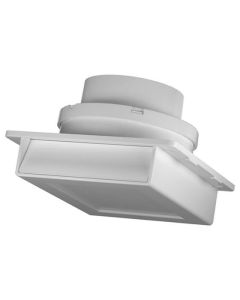 Évent d'évacuation pour soffite Imperial, 3-4 po, plastique, blanc