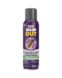 Mousse insecticide pour guêpes et frelons Wasp Out en aérosol, 450 g