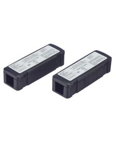 Poste d'appâtage jetable en plastique noir usage domestique intérieur, 2/pqt