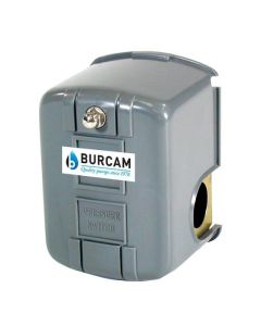 Interrupteur à pression 30/50 femelle en acier de Burcam