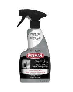 Produit nettoyant et de polissage pour acier inoxydable, 355 ml