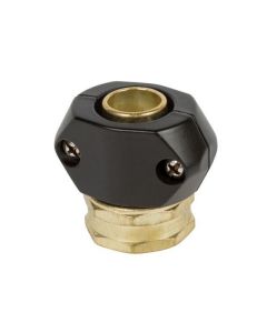Réparateur pour boyau 5/8'', laiton massif