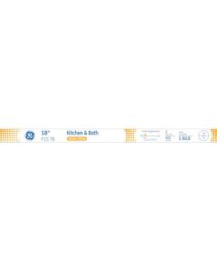 Tube fluorescent T8 18" à culot G13, 15 W, blanc chaud