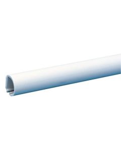 Cache-fil droit Wiremold 1/2 x 3/8 x 60 po plastique blanc