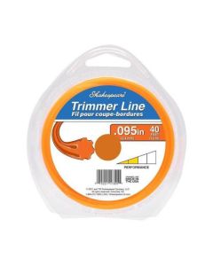 Shakespeare 0.095-in x 40-ft Universal Orange Trimmer Line