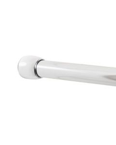 Tringle de douche ajustable en aluminium chromé 54 à 88 po Zenna Home