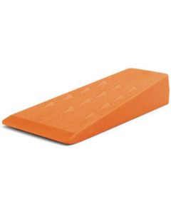 Coin d'abattage pour scie à chaîne Husqvarna plastique ABS orange, 8 po