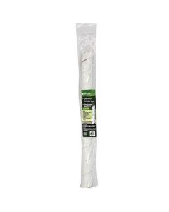 Protecteurs en spirale en vinyle blanc pour jeunes arbres - paquet de 4