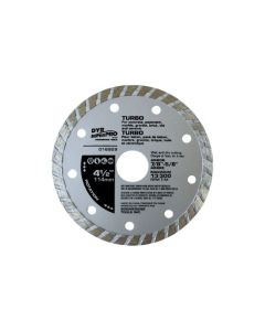 Lame diamantée turbo, 4-1/2"