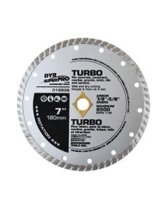 Turbo Diamond Blade, 7"