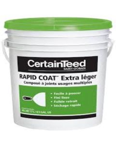 Rapid Coat 17-L Premixed Rapid Coat Extra Lite Drywall Joint Compound  Pail