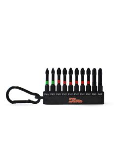 Magnetic Phillips Impact Drill Bit, 2" (10 units)