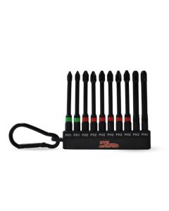 Embout magnétique Phillips impact, 3" (10 unités)
