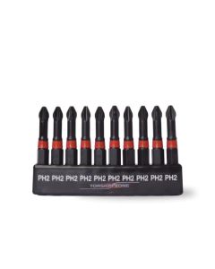 Embout magnétique Phillips impact, #2 x 2" (10 unités)